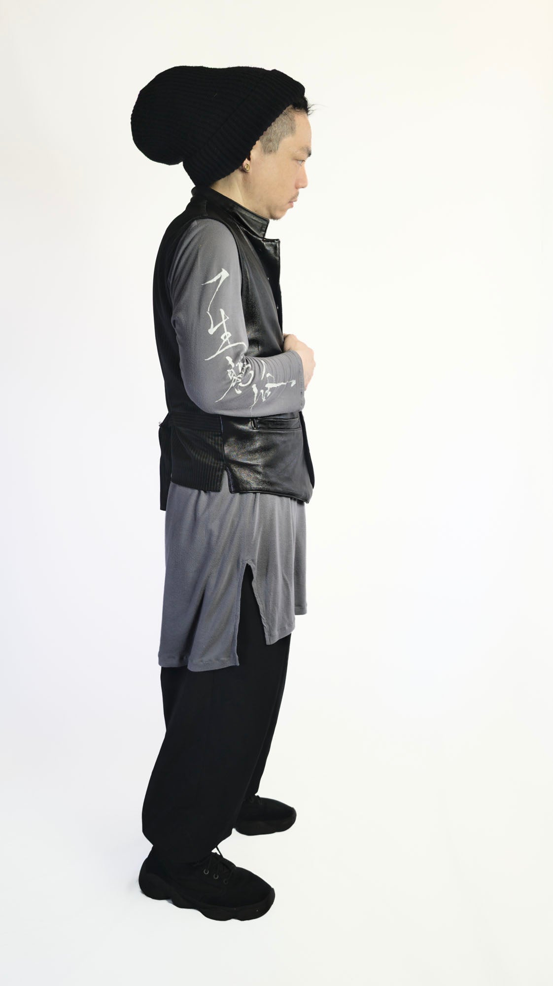Lambskin Two Row Buttons Vest