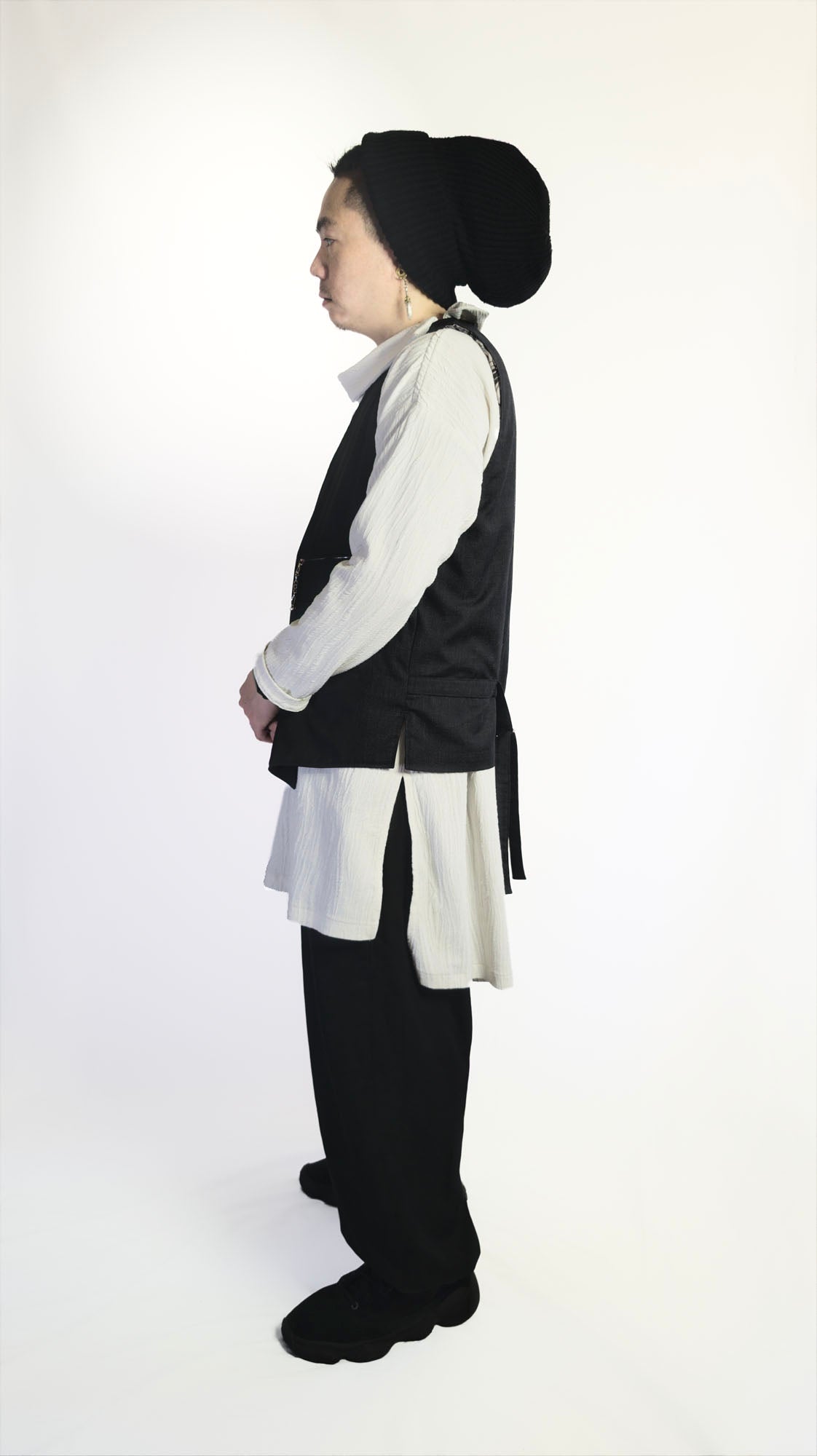 Gilet utilitaire en laine