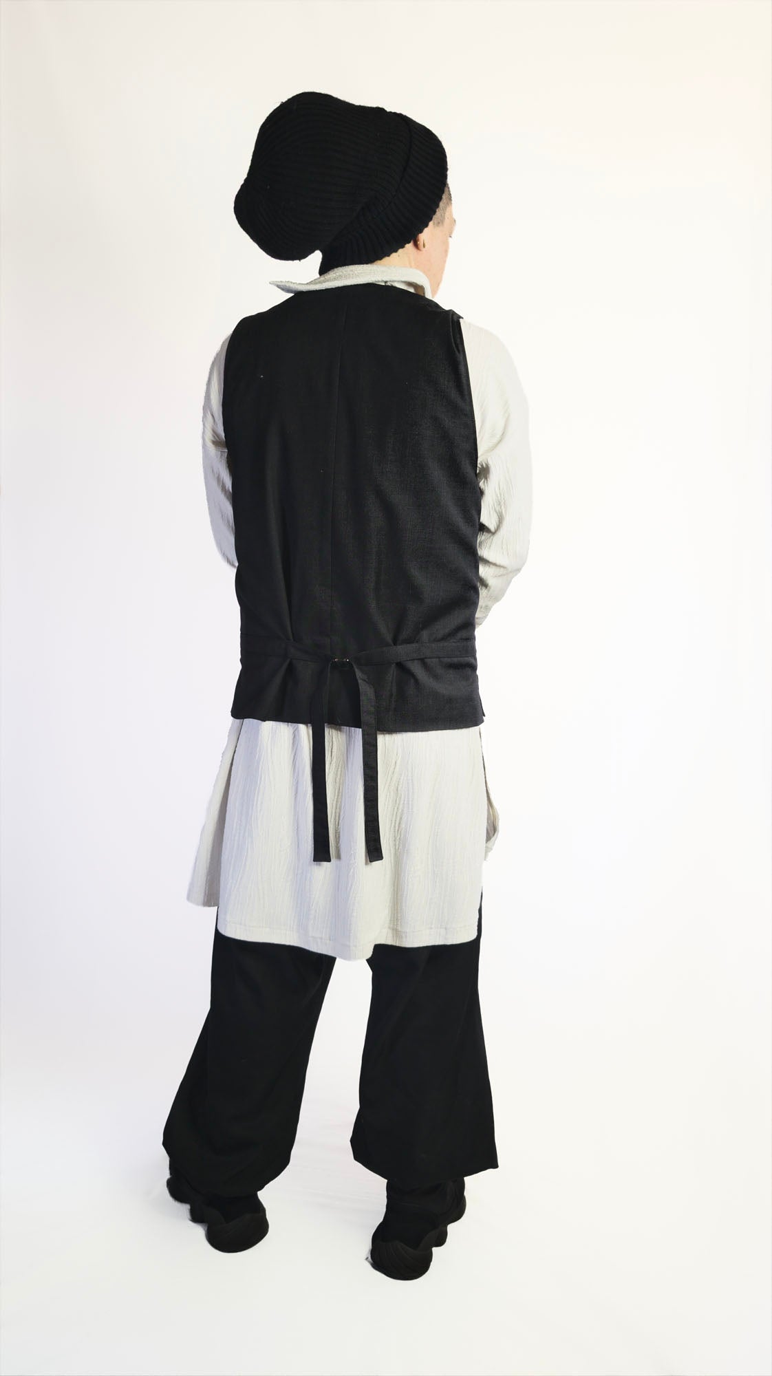 Gilet utilitaire en laine