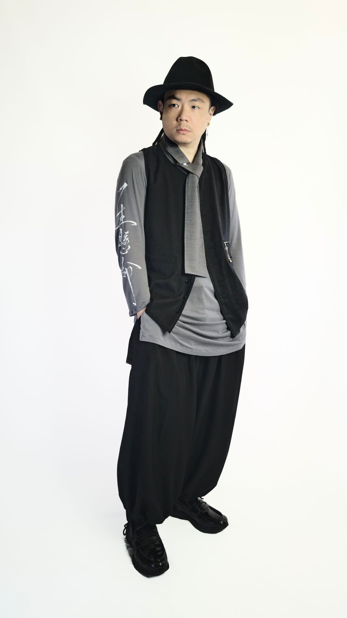 Neck Warmer Tie- Gray