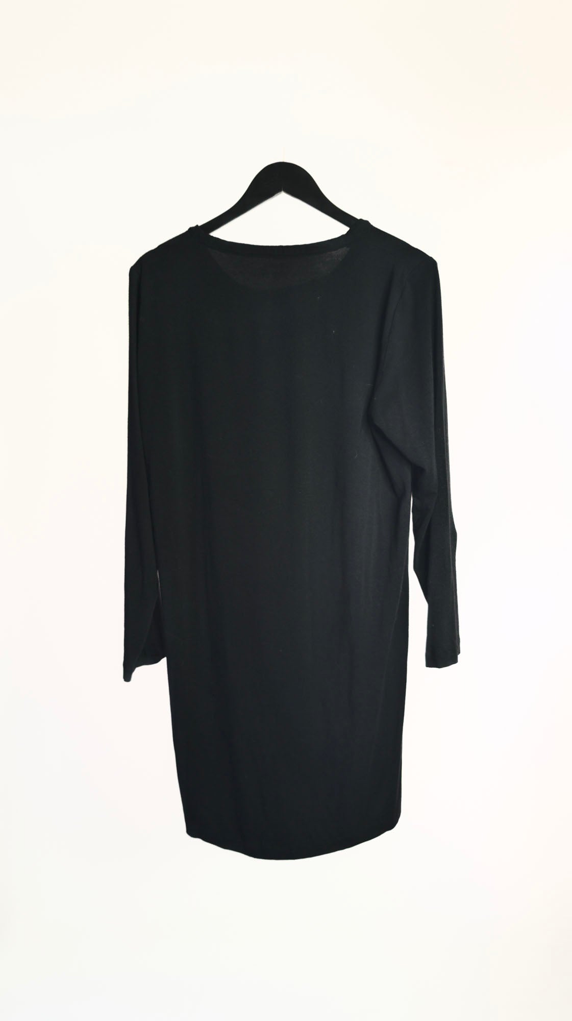 Asymmetric Henry Neck Long Sleeves