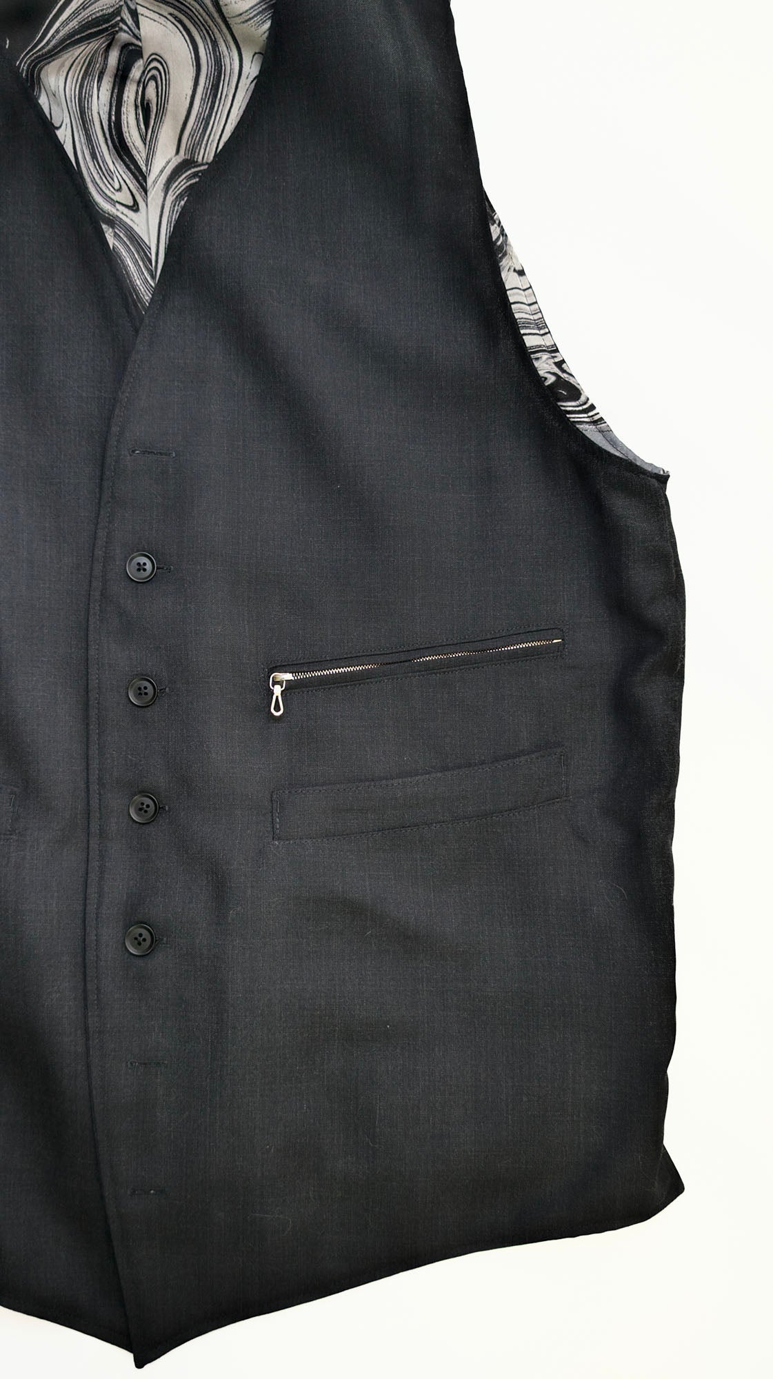 Gilet utilitaire en laine