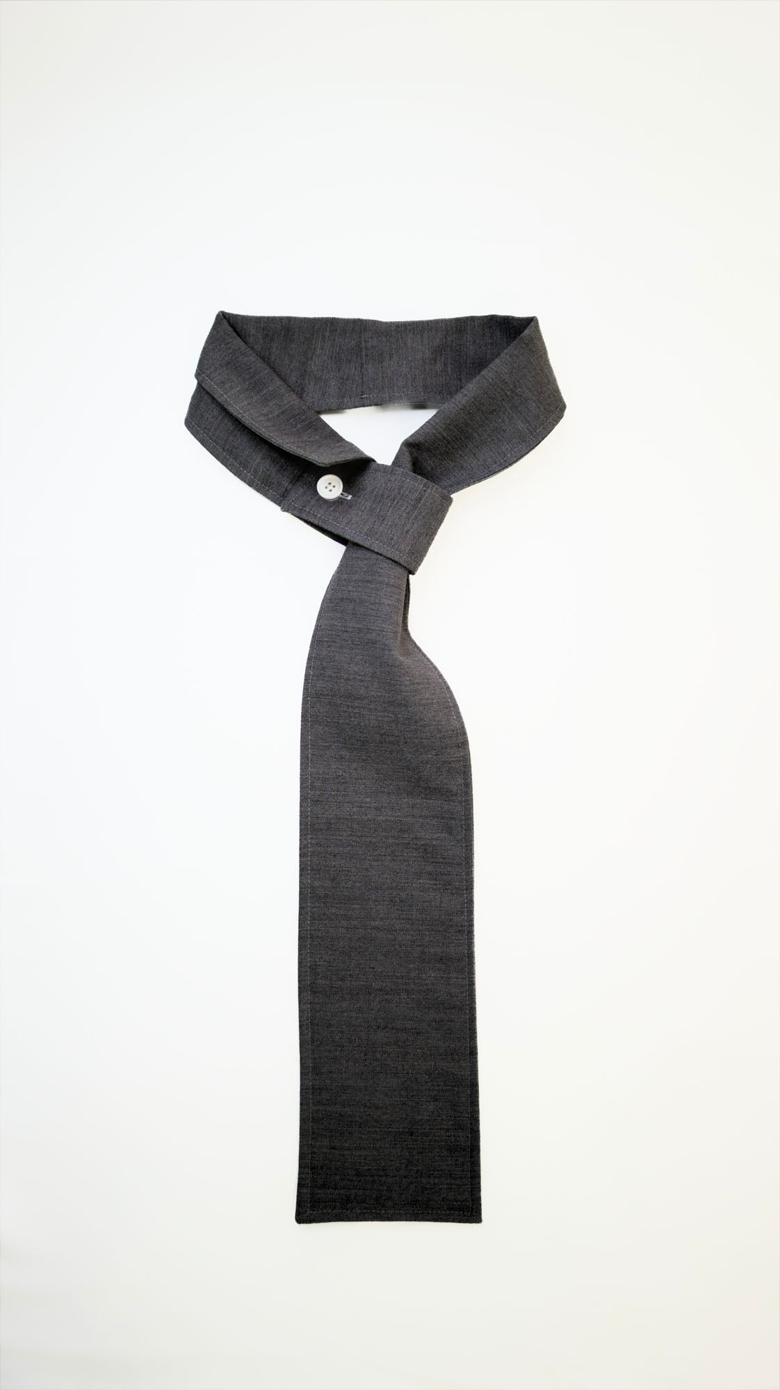Neck Warmer Tie- Gray