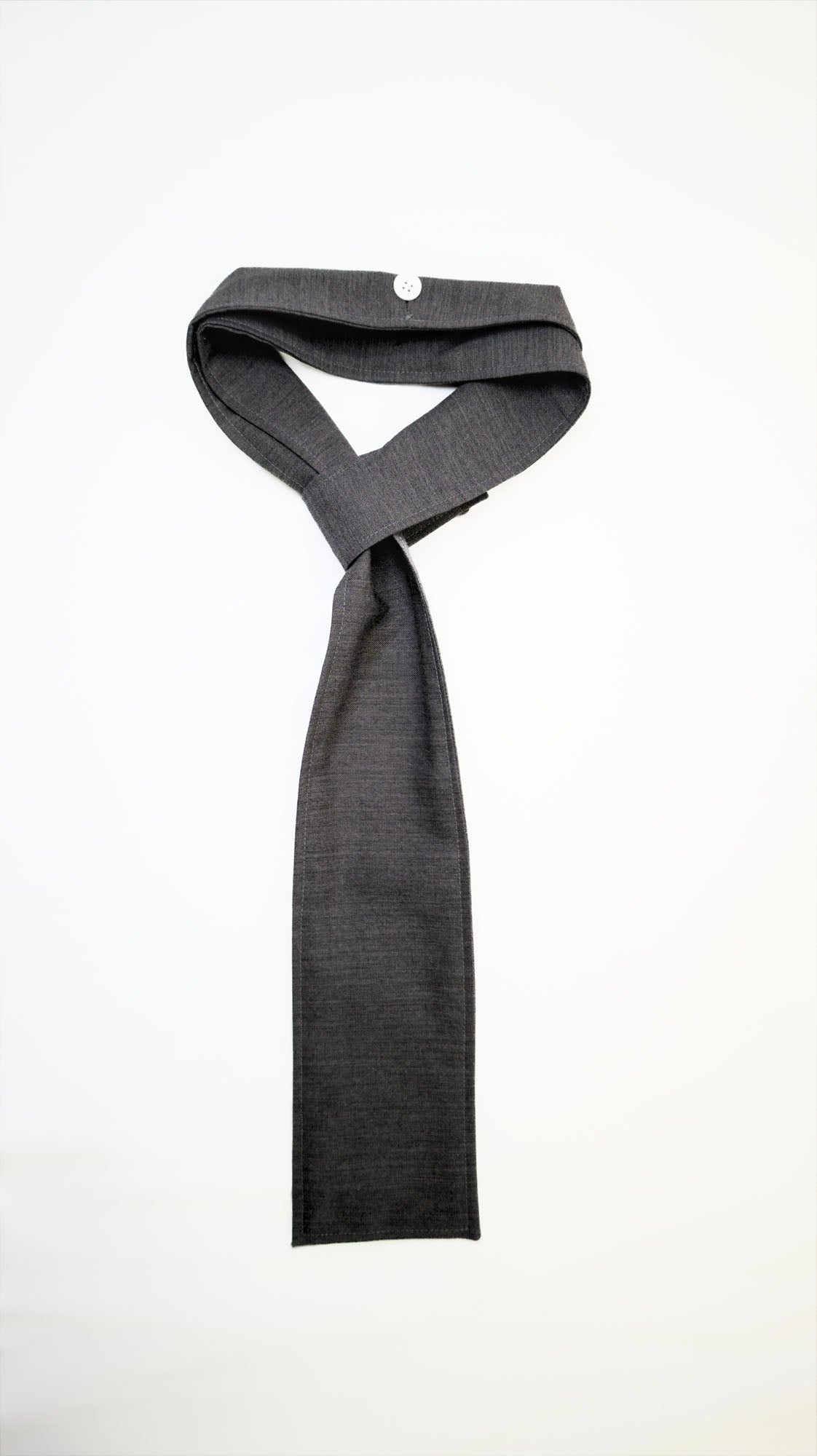 Neck Warmer Tie- Gray